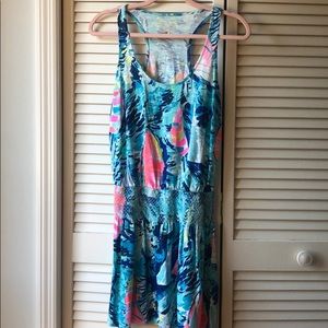 Racerback smocked Lilly dress